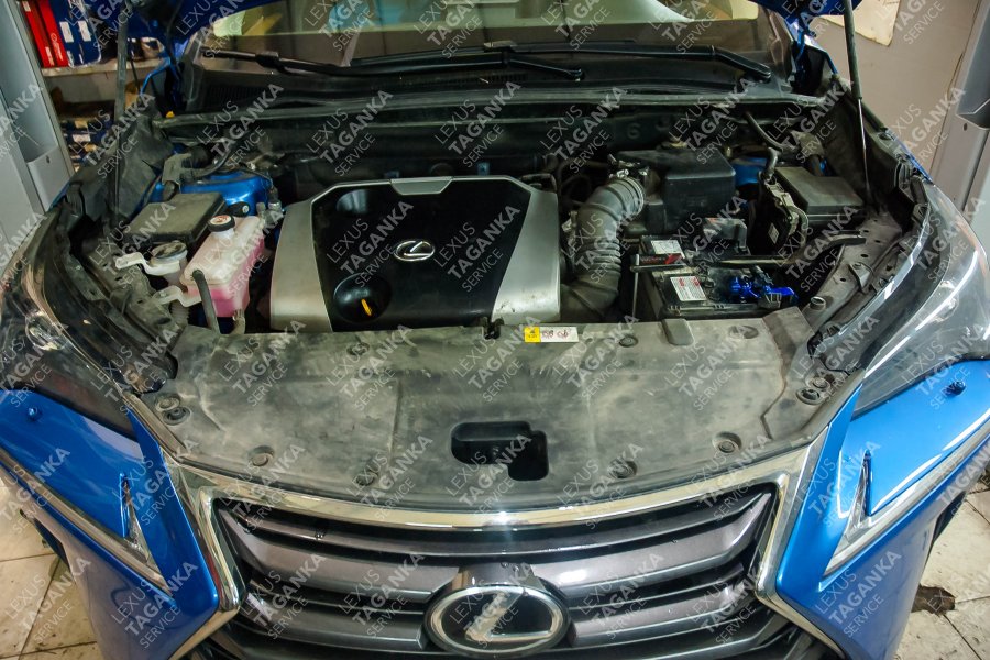 Плановое техническое обслуживание “Lexus NX200” (30 000 км). Замена колодок передней оси и тормозных дисков - фото 26