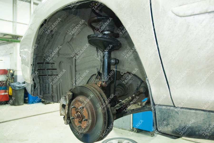 Замена пневмы на пружины Lexus RX 2 - Фото 2