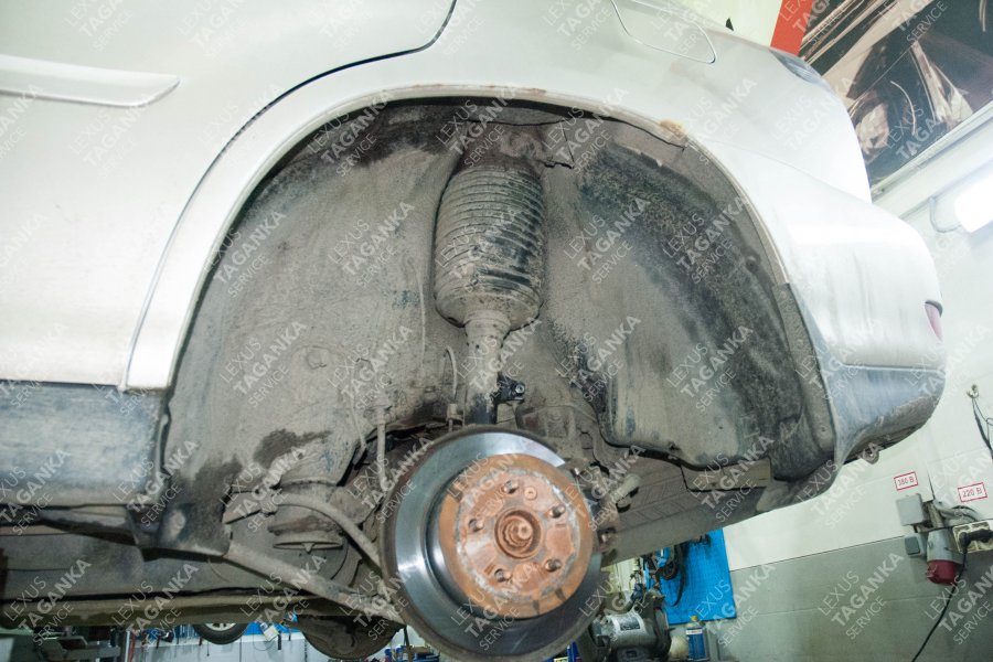 Замена пневмы на пружины Lexus RX 2 - Фото 5